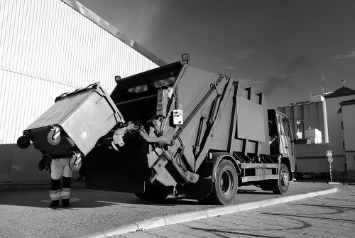 Business waste removal services in Catford office environment