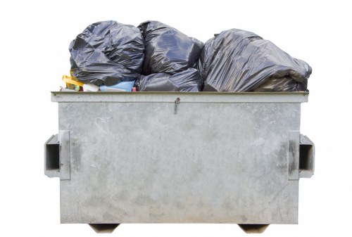 Types of business waste including commercial and industrial